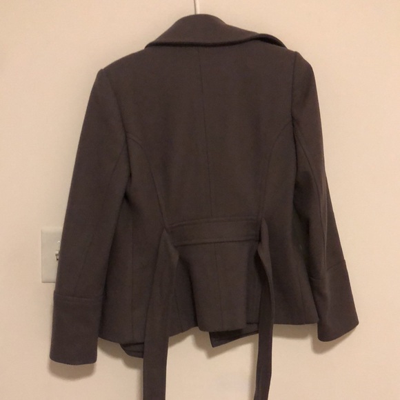 Zara Peacoat with Tie Front - Picture 3 of 5